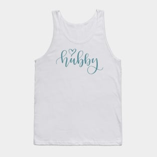 Wedding party hubby husband Tank Top